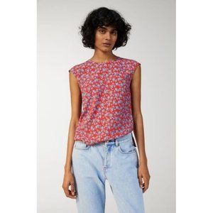 Sleeveless floral blouse Arket
